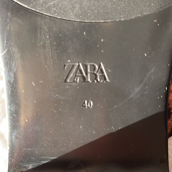 Zara Satin Slides Size 40 - Picture 10 of 11